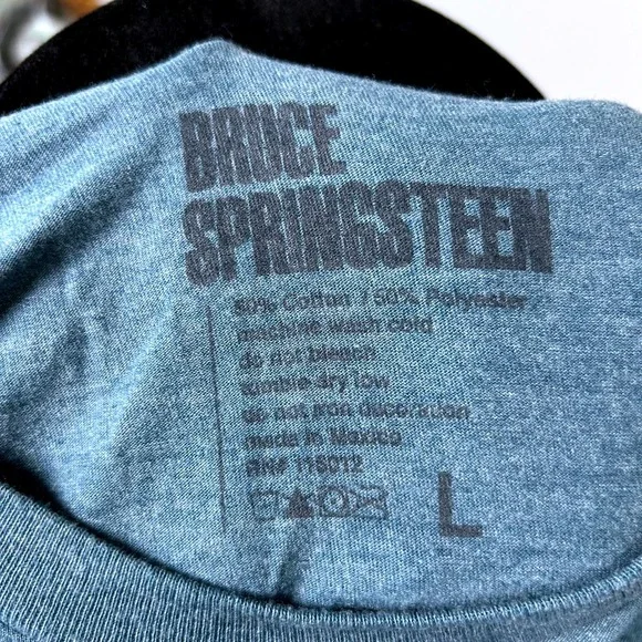 Bruce Springsteen Asbury Park NJ‎ Postcard Graphic Concert T-Shirt Mens Large - Picture 4 of 4